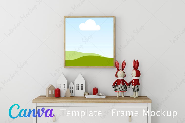 Canva Template | Frame Mockup