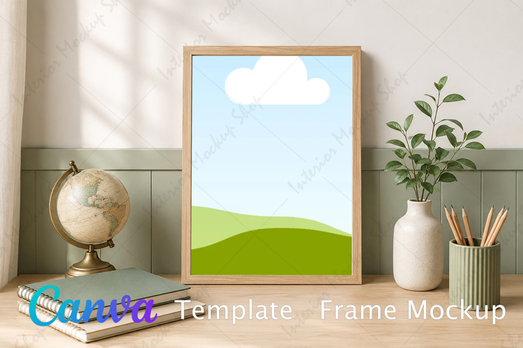 Canva Template | Frame Mockup