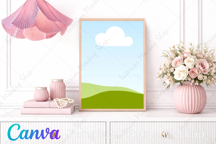 Canva Template | Frame Mockup