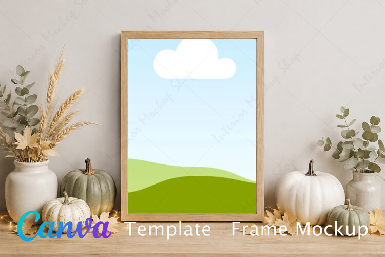 Canva Template | Frame Mockup example image 1
