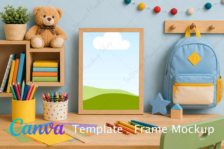 Canva Template | Frame Mockup