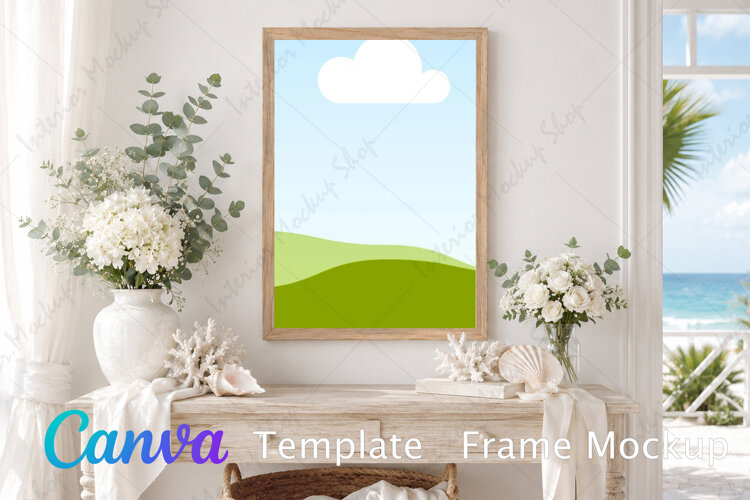 Canva Template | Frame Mockup example image 1
