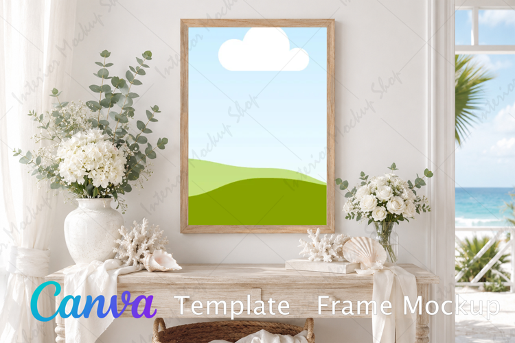 Canva Template | Frame Mockup