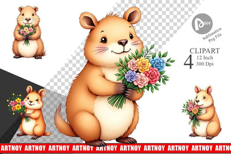 Bouquet Clipart Image 20