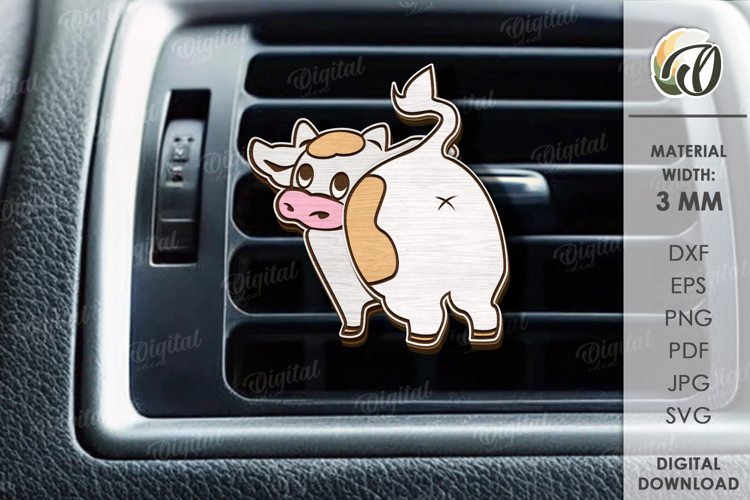 Cute Cow Svg Image 10