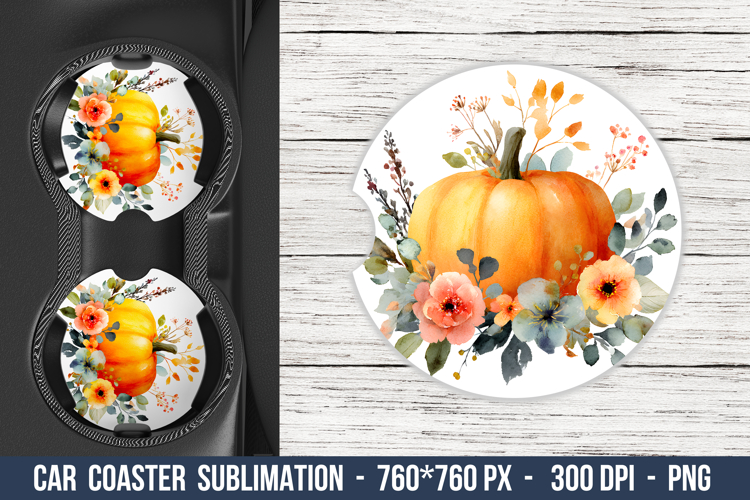 Pumpkin Watercolor Png Image 18