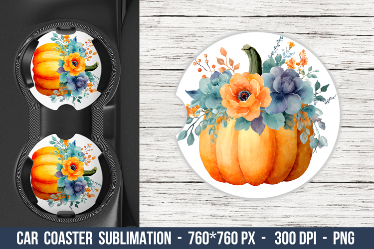 Pumpkin Watercolor Png Image 22