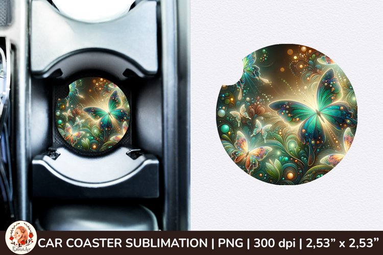 Round Coaster,3d Car coaster, 3D Butterfly, Spring Coaster