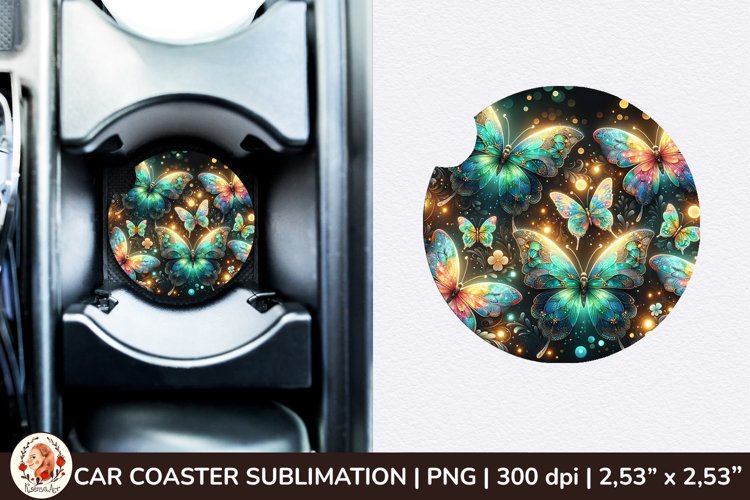 Round Coaster,3d Car coaster, 3D Butterfly, Spring Coaster
