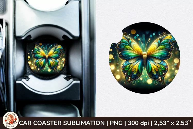 Round Coaster,3d Car coaster, 3D Butterfly, Spring Coaster