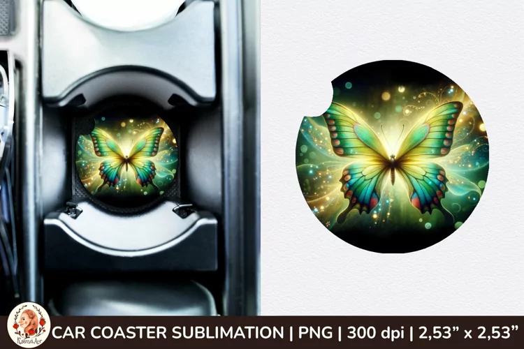 Round Coaster,3d Car coaster, 3D Butterfly, Spring Coaster