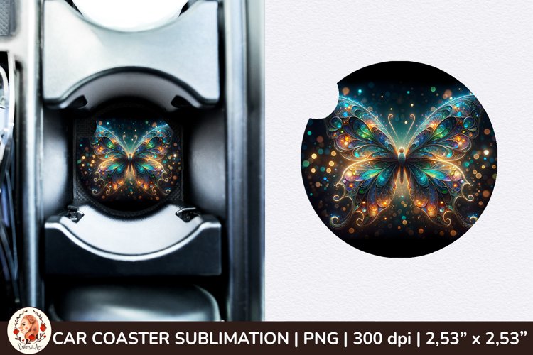 Round Coaster,3d Car coaster, 3D Butterfly, Spring Coaster