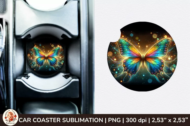 Round Coaster,3d Car coaster, 3D Butterfly, Spring Coaster