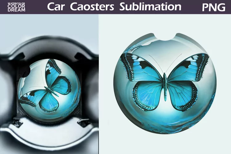 Butterfly Car Coaster | Butterfly Round Coaster
