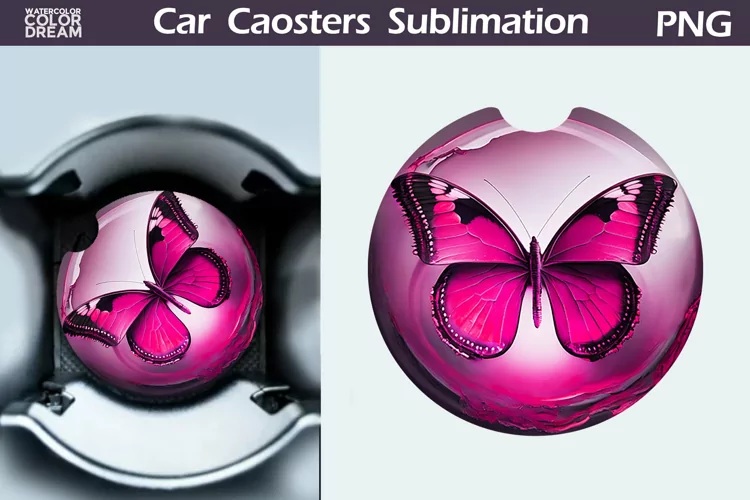 Butterfly Car Coaster | Butterfly Round Coaster