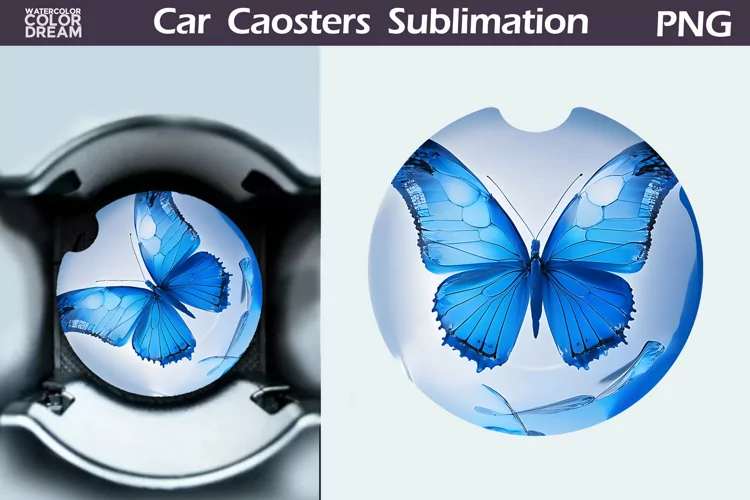 Butterfly Car Coaster | Butterfly Round Coaster