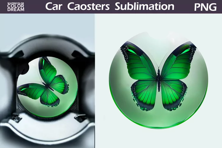 Butterfly Car Coaster | Butterfly Round Coaster