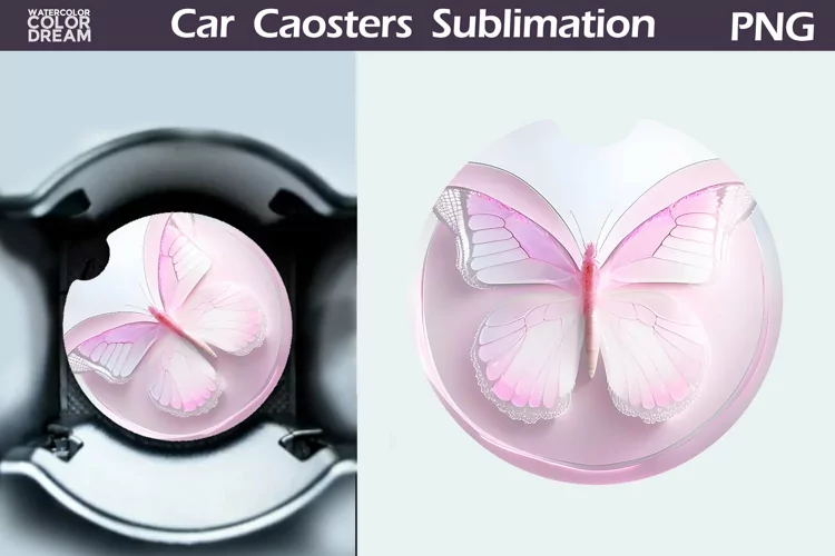 Butterfly Car Coaster | Butterfly Round Coaster