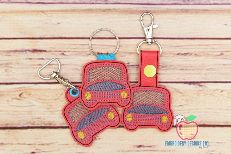 Car Rider ITH Keyfob Design