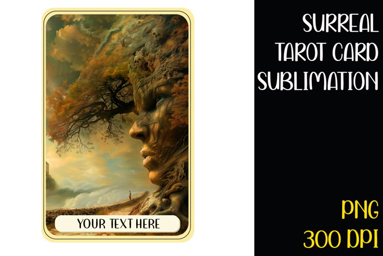 Surreal Tarot Card Clipart