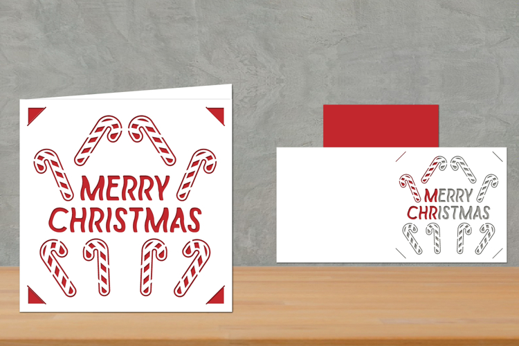 Christmas Insert Card, Christmas Card, Christmas Greeting