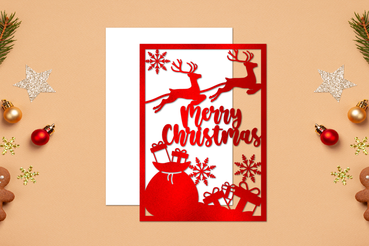 Christmas Papercut, Christmas Template