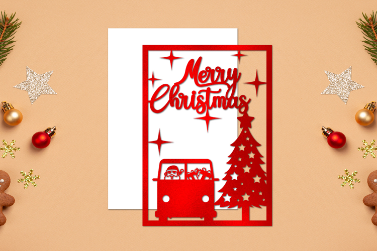 Christmas Papercut, Christmas Template