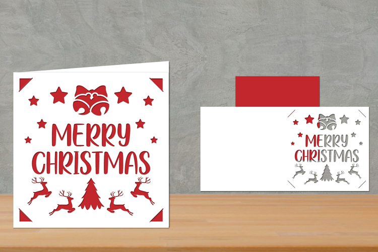 Christmas Insert Card, Christmas Card, Christmas Greeting
