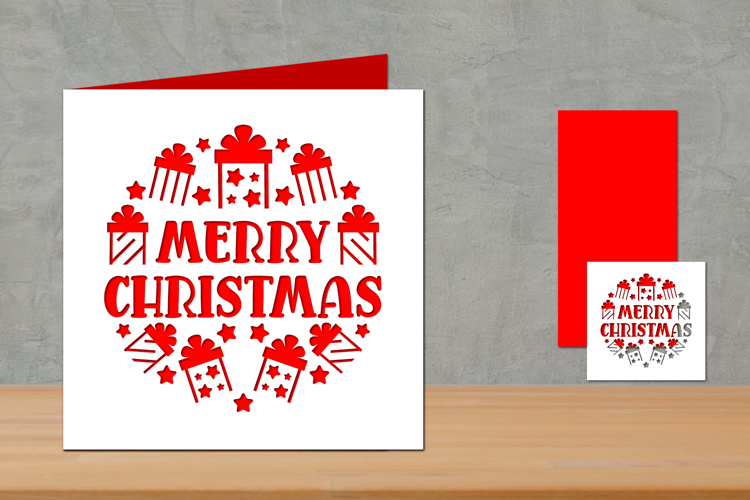 Christmas Card, Merry Christmas, Christmas Papercut
