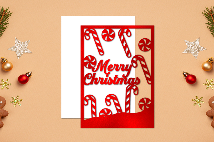 Christmas Papercut, Christmas Template