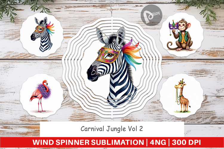 Enchanted Forest Masquerade Wind Spinner