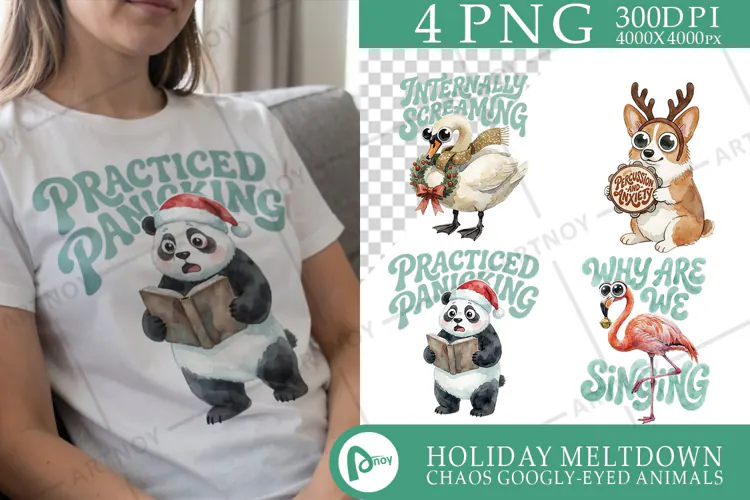 Caroling Choir Social Anxiety Sublimation