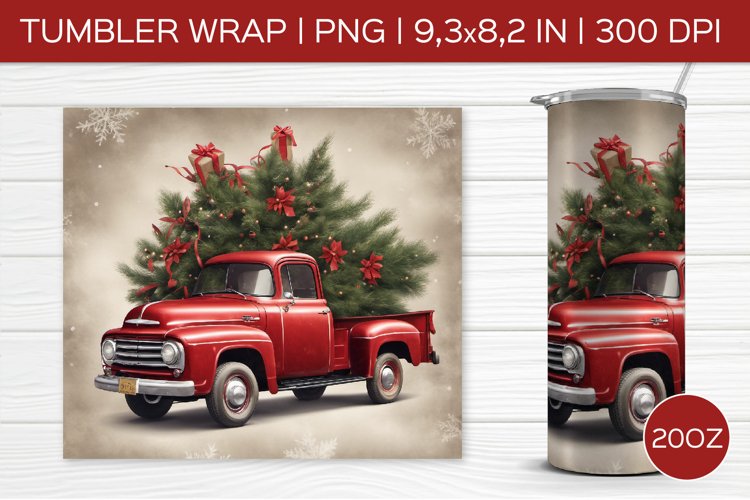 Red Truck Clipart Image 23
