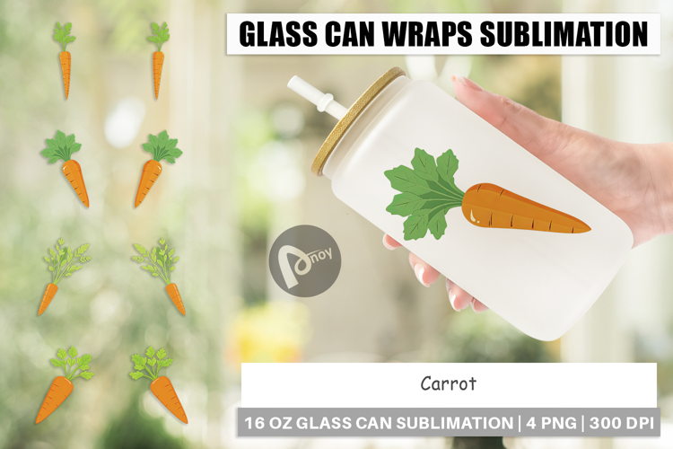 Glass Can Carrot