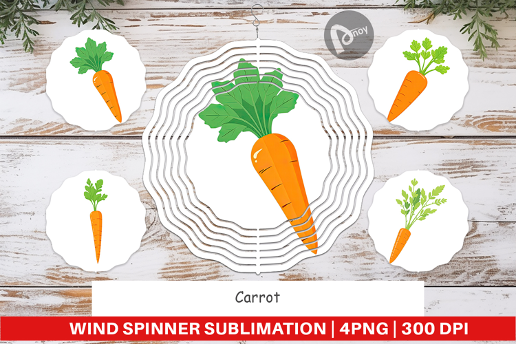 Wind Spinner Carrot