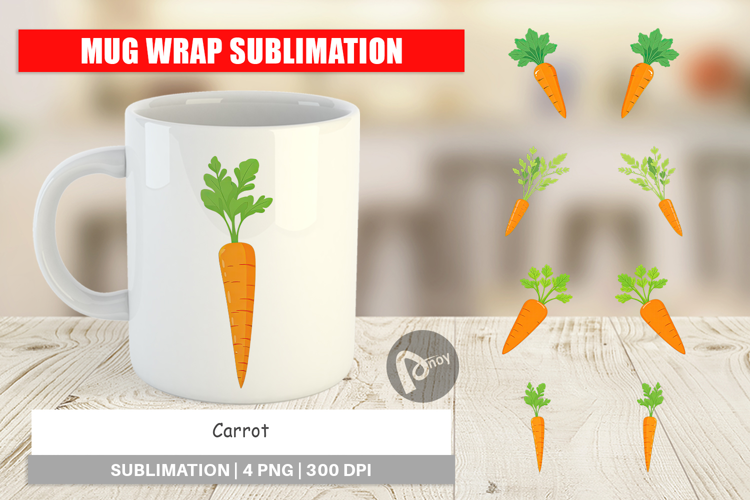 Mug Wrap Carrot