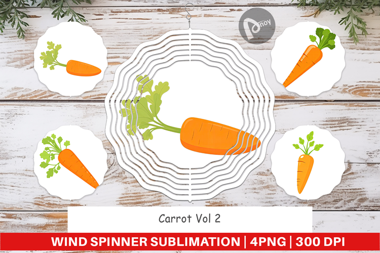 Wind Spinner Carrot