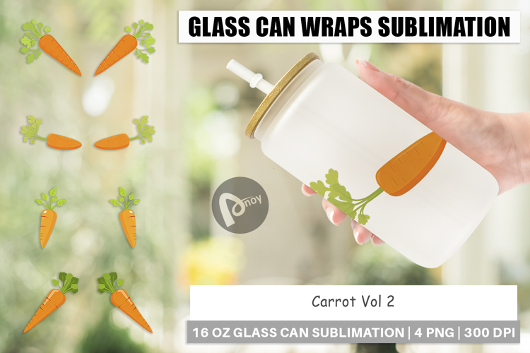 Glass Can Carrot