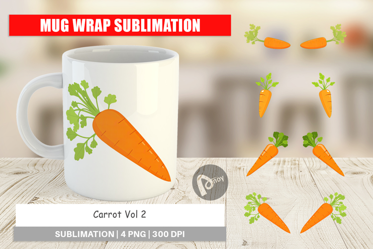 Mug Wrap Carrot