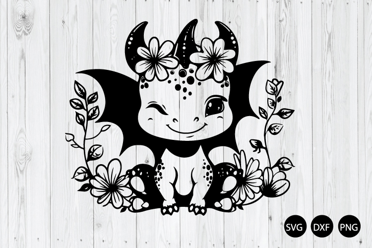 Cute Dragon SVGs Image 6