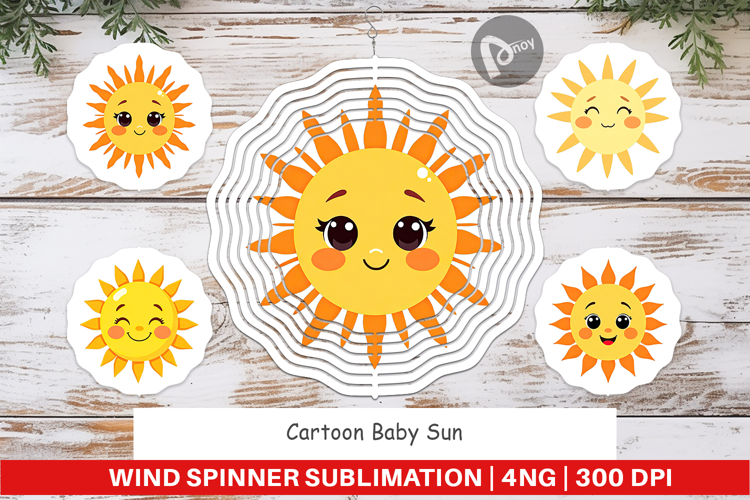 Wind Spinner Baby Sun
