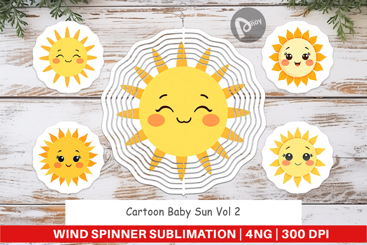 Wind Spinner Baby Sun