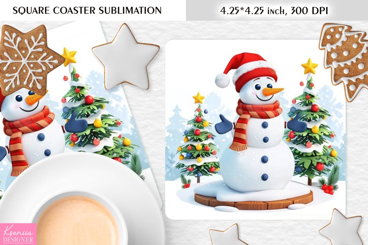 Cute Snowman Clipart Image 17