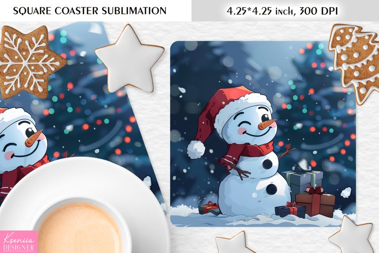 Cute Snowman Clipart Image 15