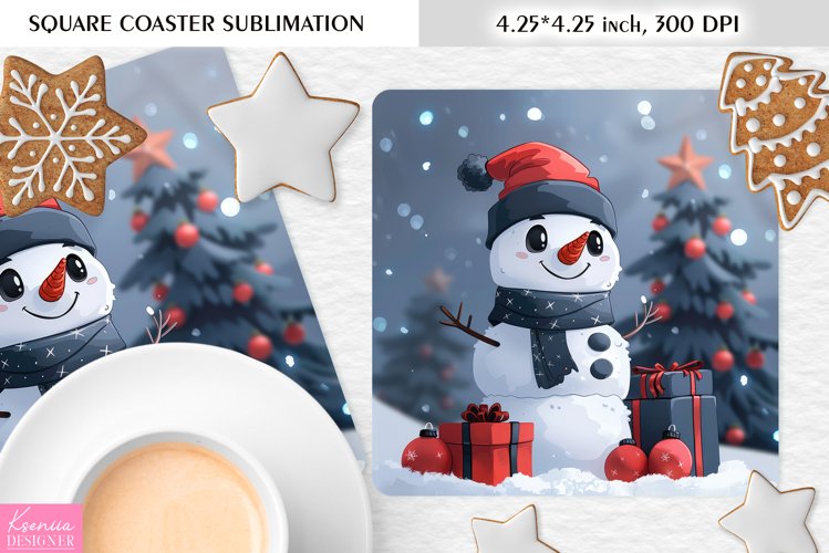 Cute Snowman Clipart Image 14