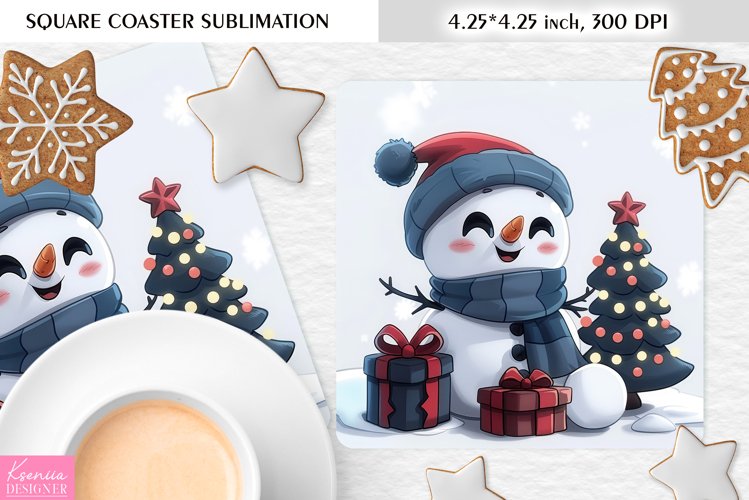 Cute Snowman Clipart Image 13