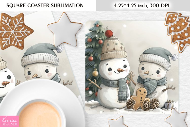 Cute Snowman Clipart Image 17