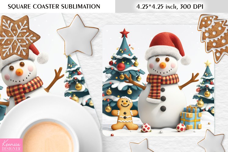Cute Snowman Clipart Image 15