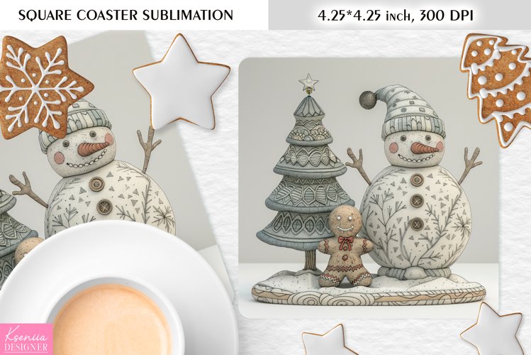 Cute Snowman Clipart Image 11