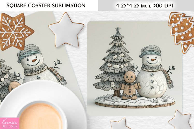 Cute Snowman Clipart Image 10